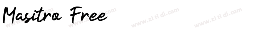 Masitro Free字体转换